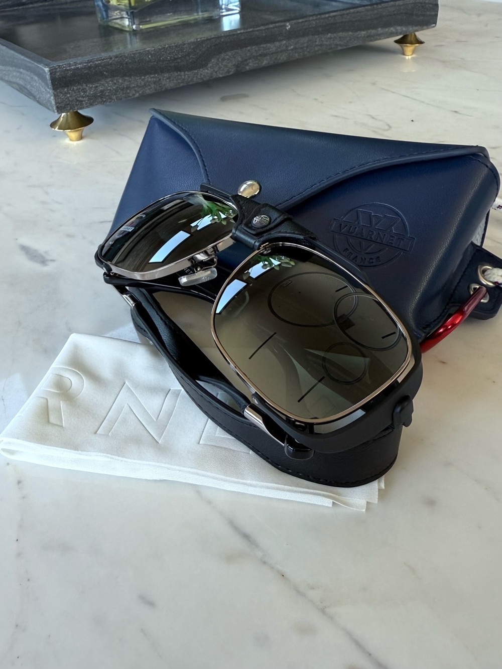 New Vuarnet Arctic 02 Titanium Aviator Sunglasses Men’s - Picture 12 of 16